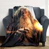 Lord Rings Blanket Comfortable Perfect for Office Chair Sofa Chair for All Occasions Playful Design Gift for Travel Home Birthdays