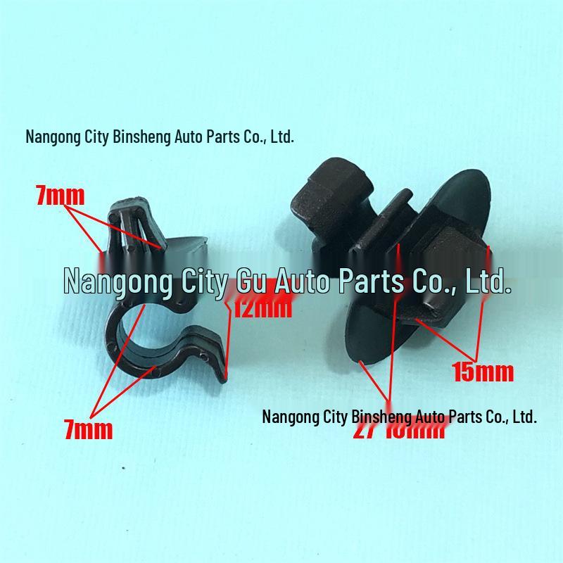Compatible Hinge Rod Support Clip for Citroen, Peugeot, Renault, and Opel Models