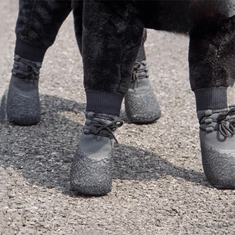 4 шт./компл. Водонепроницаемые спортивные ботинки для щенков, дышащие, защита лап собак, нескользящие носки для собак, ботинки для ходьбы