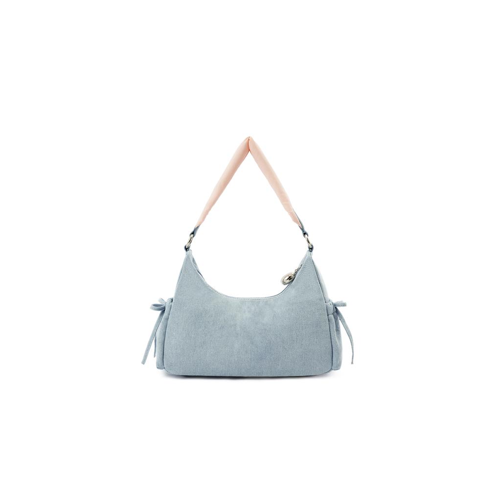 New Lee Fabric Shoulder Bag Women's Light Blue & Pink LE250033M-541