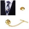 Alloy Mens Tie Tack Pins Pin Brooch Lapel Fashion with Day