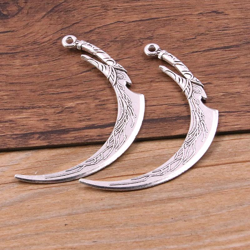 15 DIY Подвесок-Оружия из Сплава: Мечи, Ножи, Пистолеты, Луки и многое другое