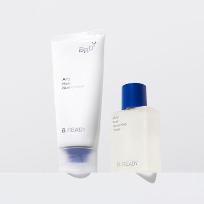 BE READY Крем для завивки волос Airy 150 г, специальный набор (+Тоник для ухода за телом 90мл)