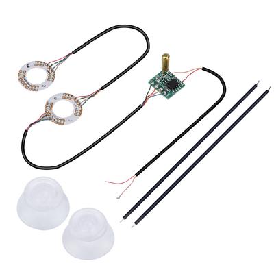 7-цветные светодиодные стики для большого пальца Модифицированные колпачки для стиков Светодиодные аналоговые стики для большого пальца (Для Xbox One)