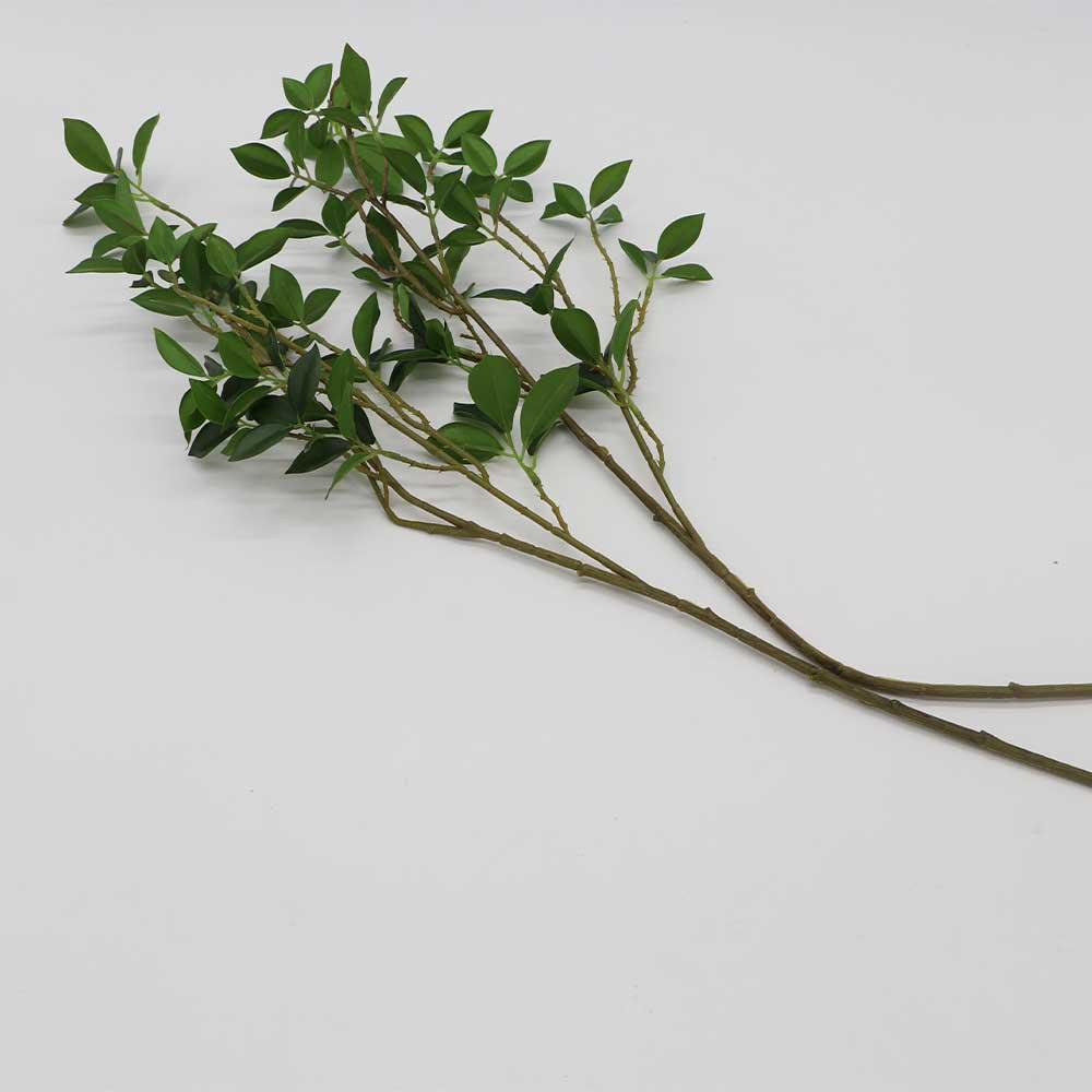 Home Office Long Branch Ficus Tree Branch Artificial Branches Home Decor Artificial Plants