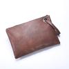 Solid Color Women Clutch Bag Leather Envelope Evening Handbag