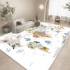 Ковры «Мир Животных» для Спальни Гостиной Дома Дивана Детской Комнаты Детей Большой Напольный Коврик Подарки Домашний Декор Ковер Карта
