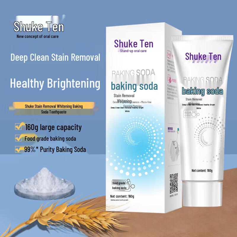 Shuke Peppermint Baking Soda Toothpaste