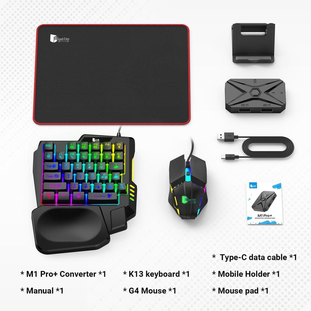 Gaming Mobile Keyboard & Mouse Adapter for PUBG
