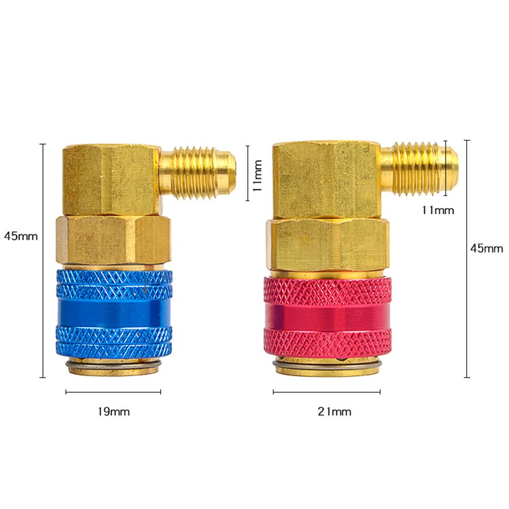 Адаптер-муфта Быстроразъемное соединение Техническое обслуживание HVAC Конструкция под углом 90 градусов Регулируемая Простота подключения Эффективная работа