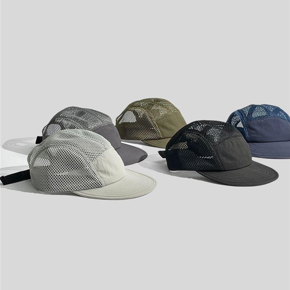 Быстросохнущие сетчатые бейсболки, полые спортивные сетчатые кепки, элегантные козырьки, шляпы, для улицы