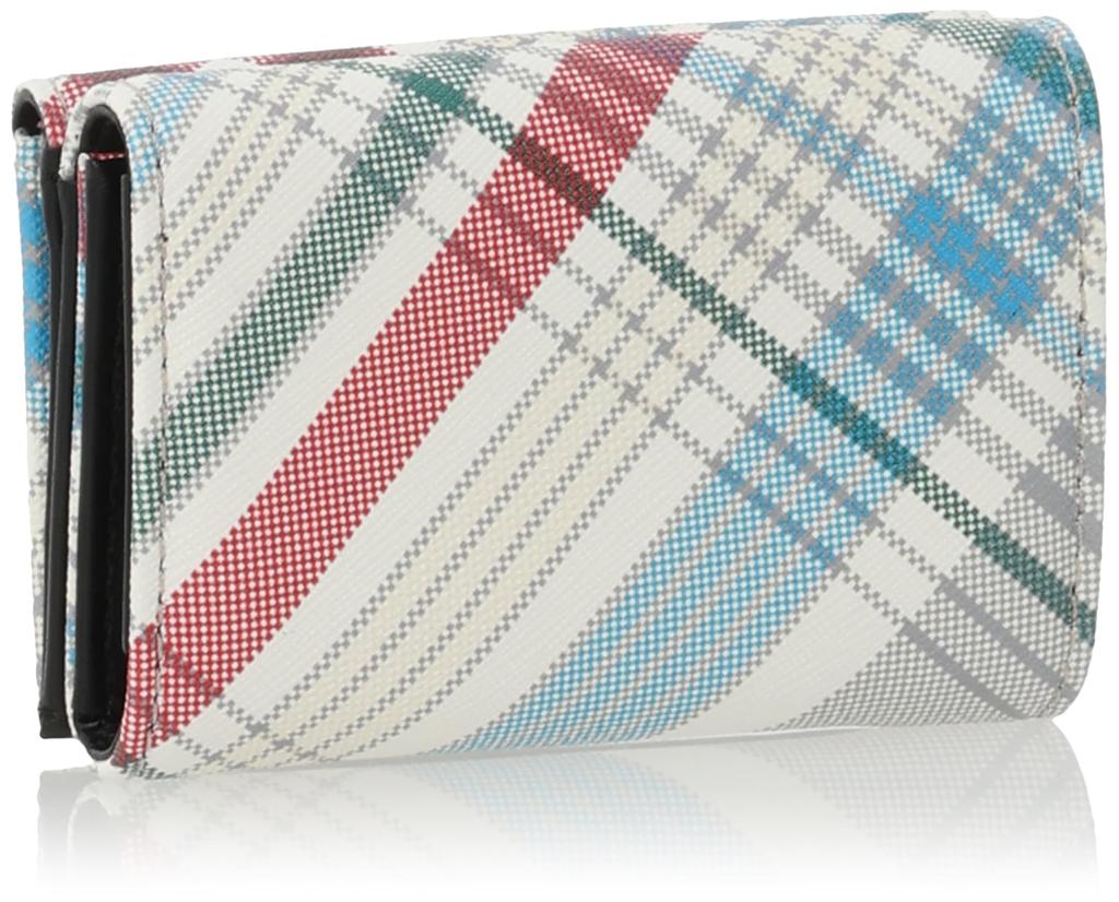 Кошелек 51150009U SAFFIANO PRINT MADRAS CHECK [Vivienne Westwood] Складной в три раза [предмет]
