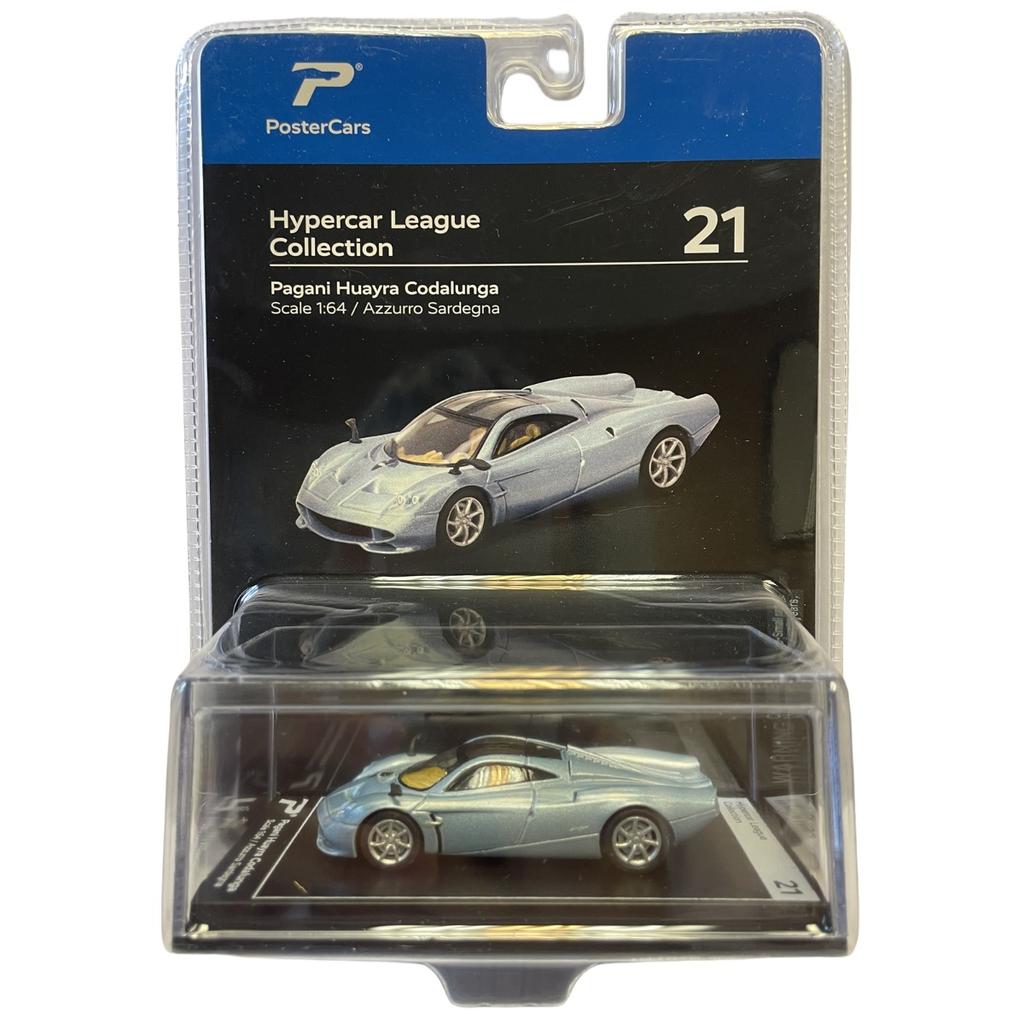 PosterCars 1/64 Pagani Zonda Supercar Alloy Model Simulation Diecast Huayra Toy Vehicle Colelction Miniature Voiture Boy Gift