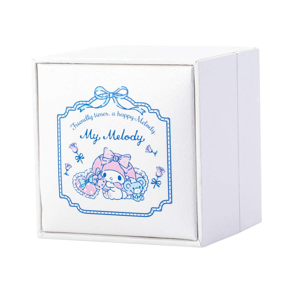 Kuromi Dancing Stone Necklace Heart Sanrio Pendant Pink [White Clover] SAKU-N052PG Women's