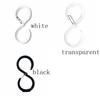 8pcs Multifunctional Hanging Hooks Portable Railing Hooks Organizer S Shaped Hook  Home Accessories