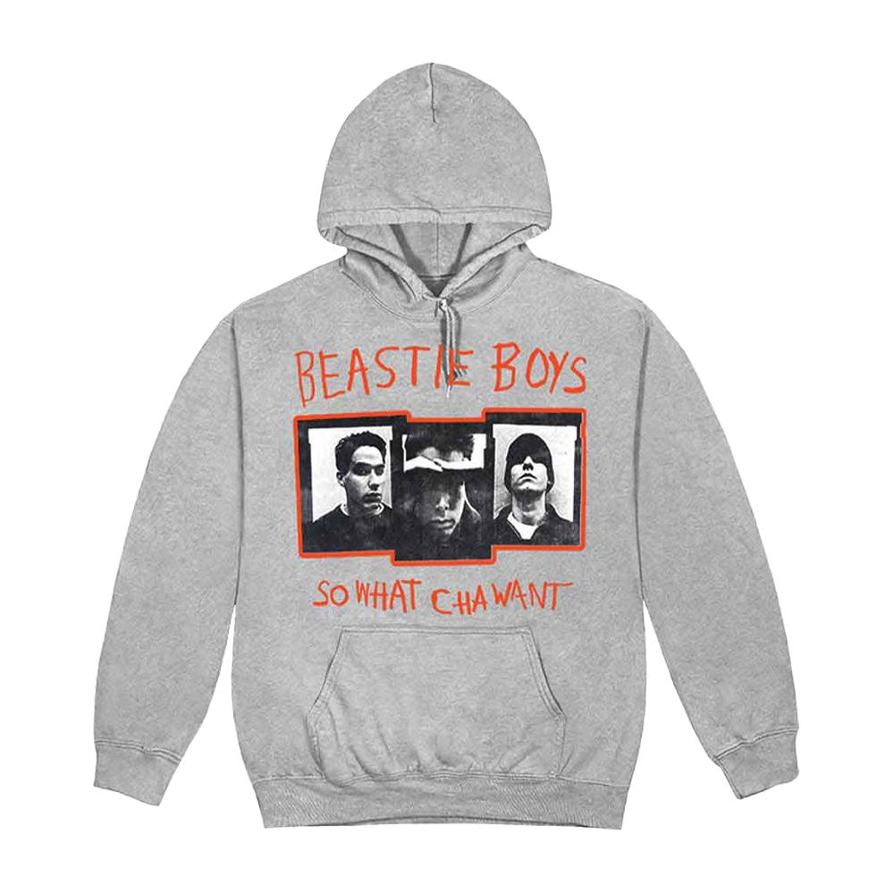 Пуловер с капюшоном Beastie Boys унисекс для взрослых So What Cha Want