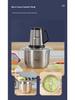 Han Jia Ou Si Automatic High-Power Commercial Meat Grinder & Electric Food Processor