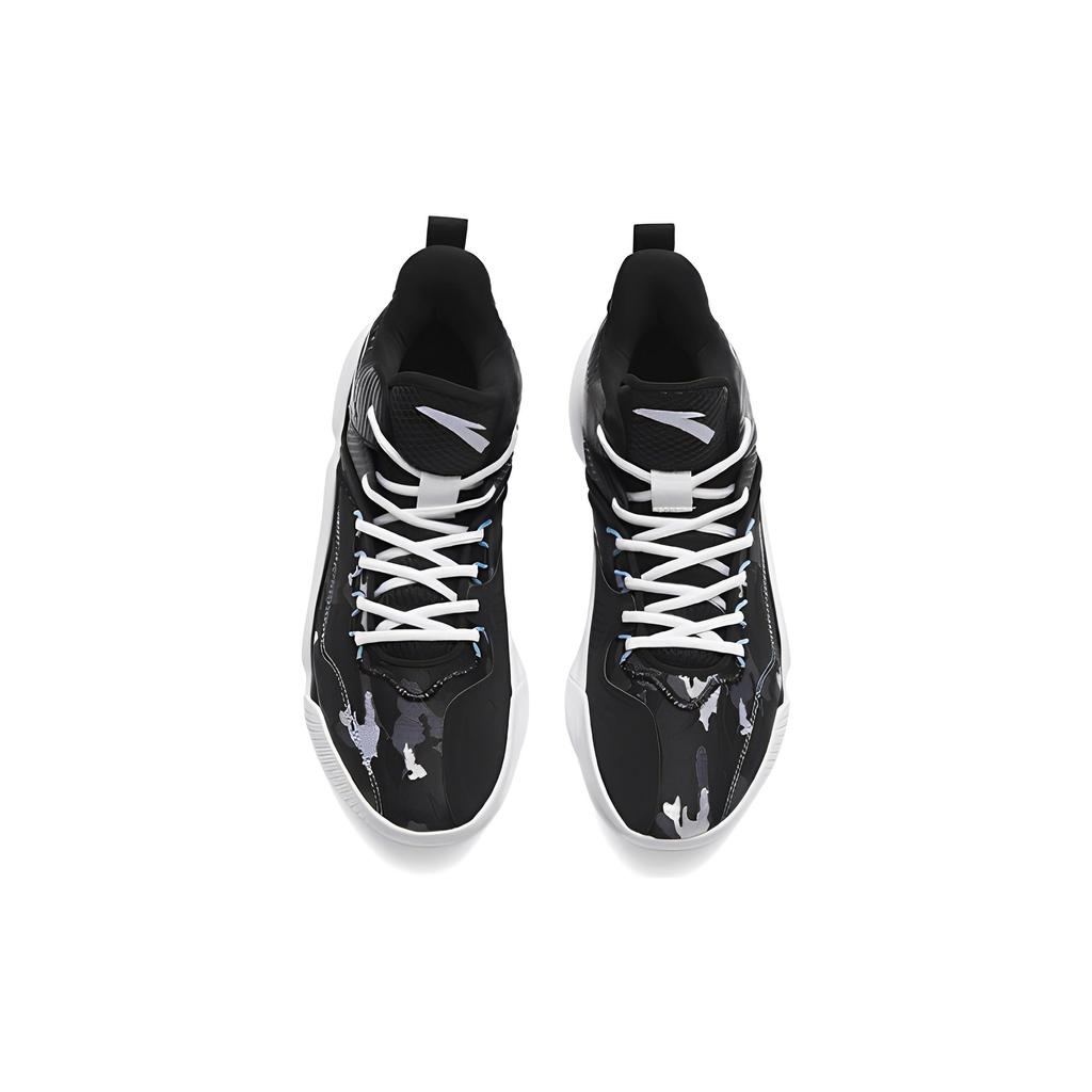 Anta Laser 4 Basketball Shoes Men Sneakers Black White 112311607-7
