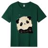 Summer Ladies Cute Cat Printed Cotton Breathable Style T-Shirt Short Sleeve