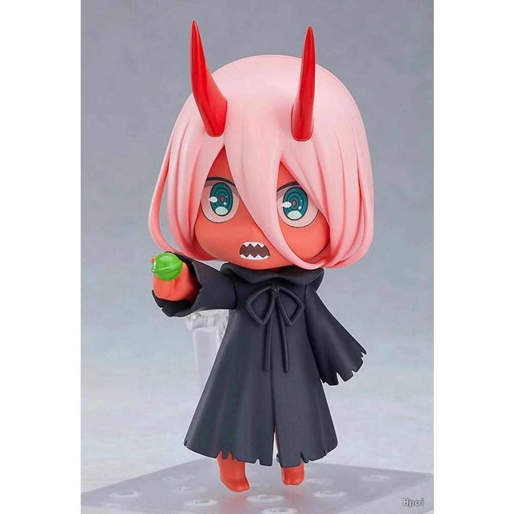11 см Фигурка Аниме Darling in the FranXX 02 НОЛЬ ДВА Кавайная Модель Детская Милая ПВХ Статичные Игрушки Украшение Подарки для Влюбленных Кукла