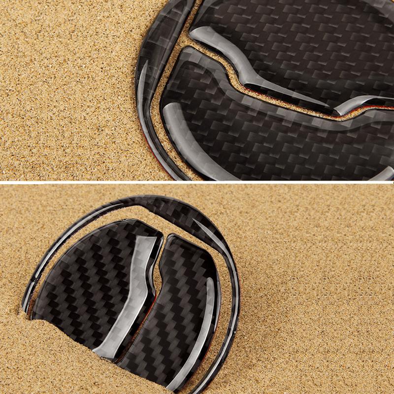 Для Ford Mustang 2015 2016 2017 углеродное волокно салон автомобиля центральная консоль кондиционер вентиляционное отверстие на выходе