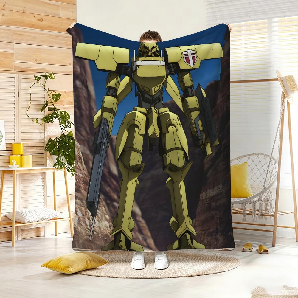 Mecha Anime BBreakS BBladeS Throw Lightweight g Flannel Blanket Soft Skinfriendly for Summer Cooling