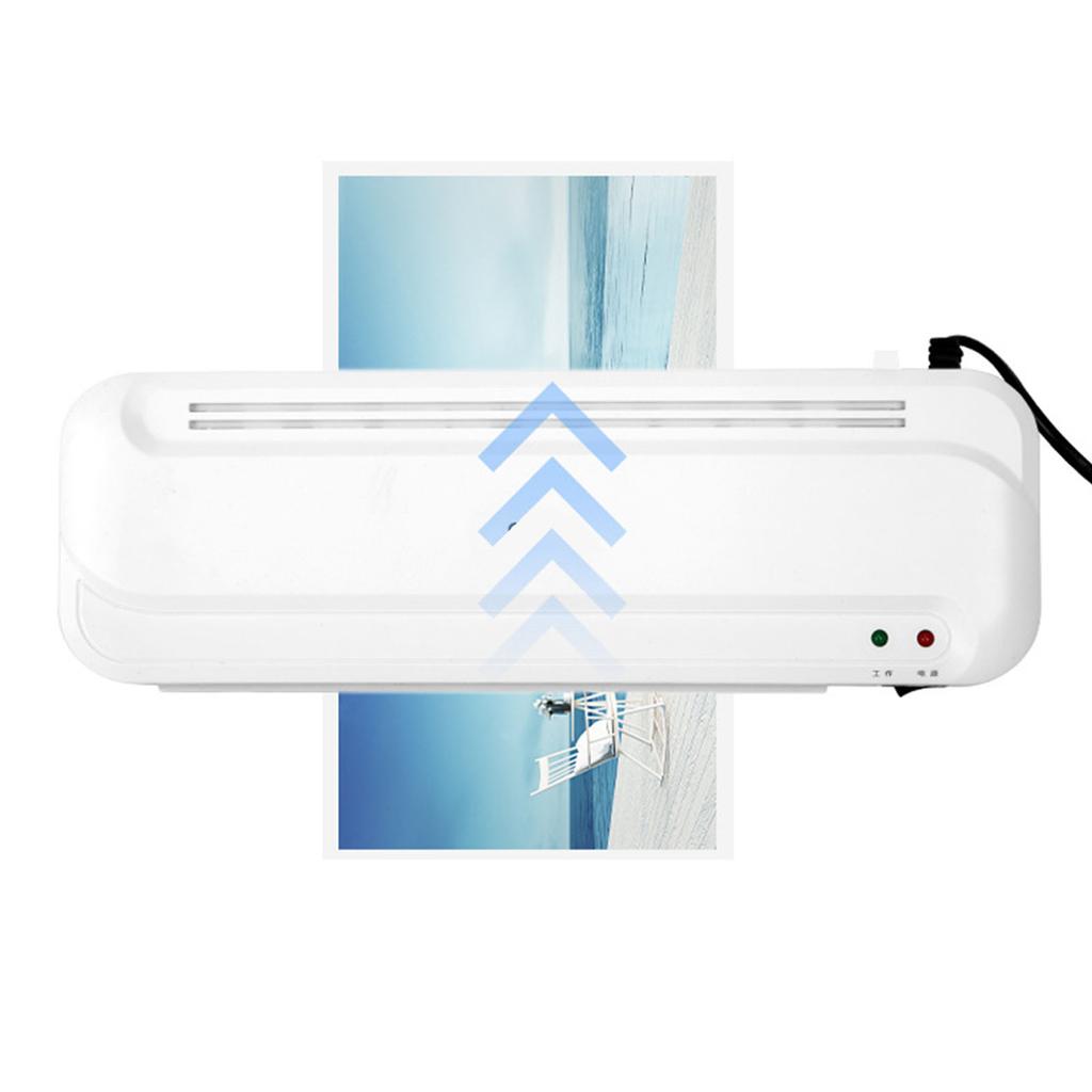 Portable Laminating Machine A4 Photo Document Desktop Thermal Laminator for Office Household