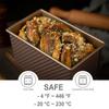 Форма для выпечки хлеба CHEFMADE, Форма для хлеба с крышкой, обеспечивающая высокую теплопроводность, Форма для выпечки хлеба волнистой формы, Антипригарная форма для хлеба