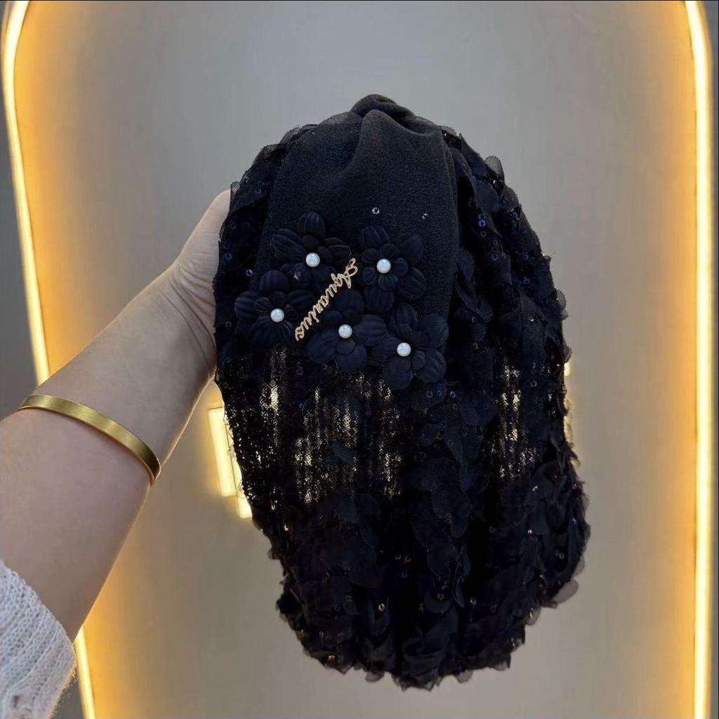 Модная шляпа и повязка на голову «Индийское лето» с узлом Тан