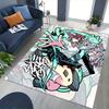 1pc Anime Cartoon Design Office Chair Mat - Lidar Arto - Non-Slip Carpet for Home Decor, Gaming Room, Seasonal Gift.U068