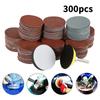 300Pcs 2 Inch Sanding Discs 80-3000 Grit Abrasive Sandpaper Pads Alumina Sanding Pad for Rotary Tool Polishing Metal Wood