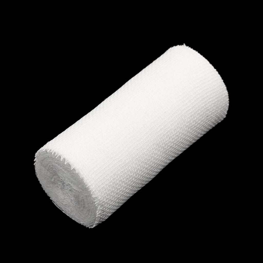 1PC White DIY Bandage Gauze Scarecrow Mummy Party Haunted House Halloween Decoration Gauze Prop Nursing Emergency Care First Aid Kit Accessory