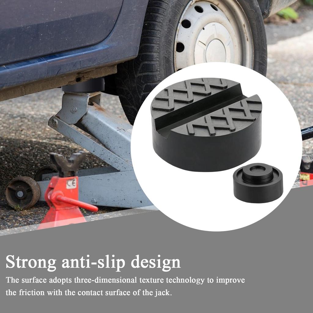 Jack stand pad grooved type, set of 2 65 x