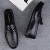 Модная мужская повседневная обувь из натуральной кожи, роскошные новые мужские лоферы, мягкие мокасины, дышащие слипоны, мужские туфли для вождения, туфли-лодочки