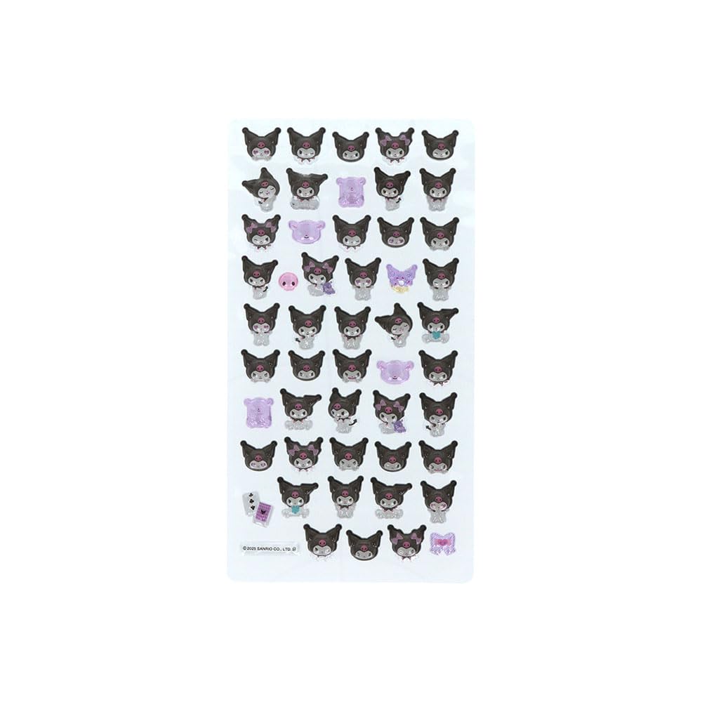 Sun-Star Stationery My Melody Sanrio Characters Goods Bonbon Drop Seal Mini Kuromi S8815127