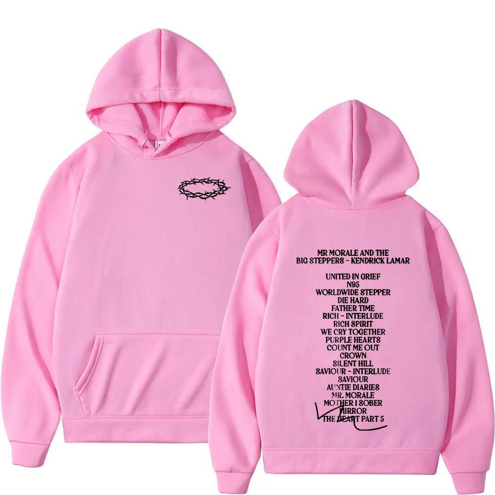 Kendrick Lamar Hoodie Mr. Morale and The Big Casual Hoodie New Vintage Pullovers LooseClothes Sweatshirts for Men