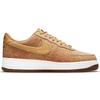 Nike Air Force 1 07 Premium Happy Pineapple - пробковые мужские кроссовки коричневые разноцветные льняные DJ2536-900