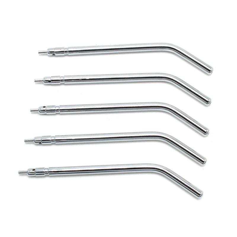 Stainless Steel Dental Air Triple Syringe 3 Way Dental Air Water Spray Syringe Nozzles Tips For Teeth Whitening