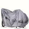 Heavy Duty Waterproof Bike Cover with Adjustable Buckle Straps for Electric Bicycle EVA Bicycle Rain Poncho Dust Cover Protectio