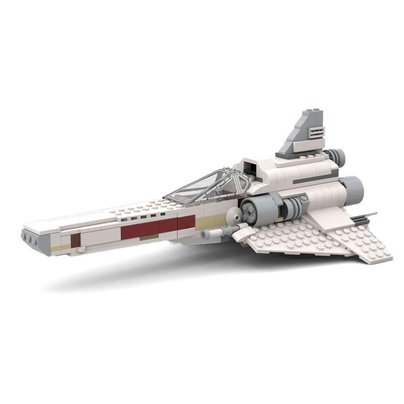 New Moc Spaceship Battlestar Galactica The Iconic Space Colonial Viper Fighter Model Building Blocks Bricks Toys Gifts Boys Set