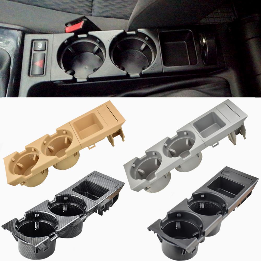 51168217953 Car Center Console Water Cup Holder Beverage Bottle Holder Coin Tray For BMW 3 Series E46 323i 318I 320I