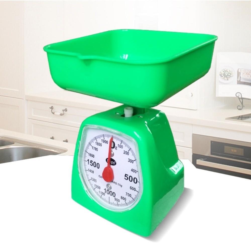 Plastic Mini Kitchen Scale with Pan Teaching Disc Scale New Learning Aids School Supplies