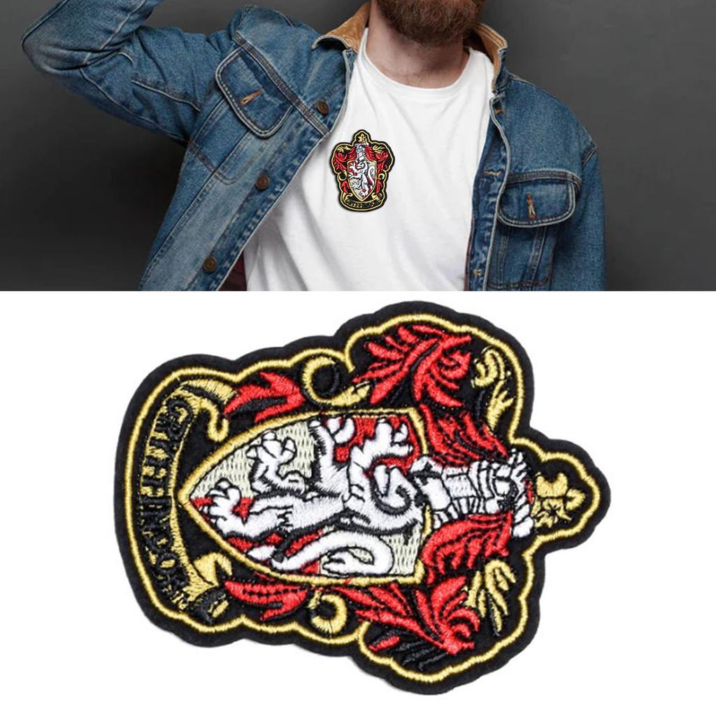 Вышитые нашивки Модные милые мультяшные нашивки для курток, рубашек, шляп, брюк, украшений