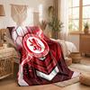 Middlesbrough Football Print Flannel Blanket Soft Warm Sofa Bed Throw Blanket For Home Office Bedroom