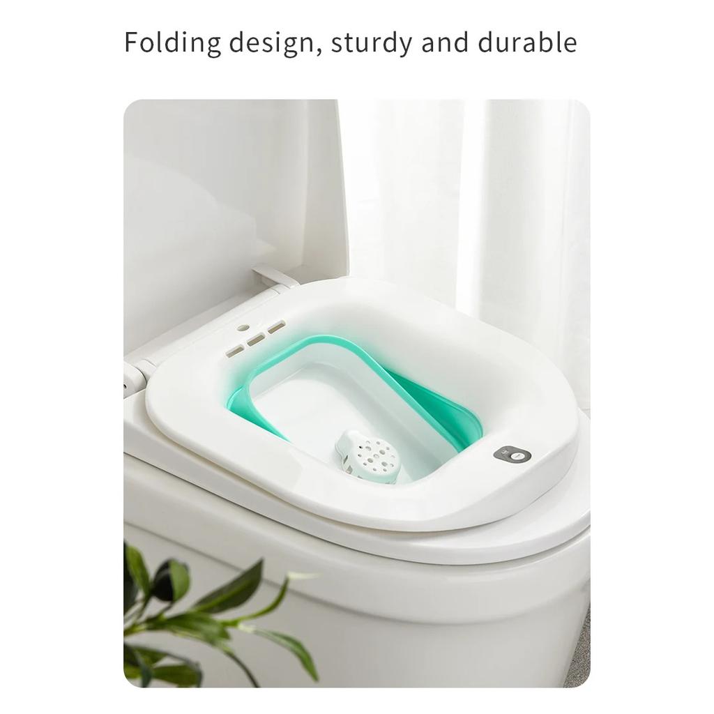 Электрический складной унитаз-биде, послеродовое женское сиденье для унитаза, самоочищающийся ирригатор для бедер, ванна для замачивания, лечение геморроя