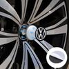 For Volkswagen 60/63/68mm 4pcs Car Wheel Center Hub Caps Logo Cover for Volkswagen VW Bora R GTI Golf 6 7 8 Passat CC 4 Motion Caddy Jetta Polo