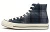 Кеды Chuck Taylor All Star 70 Hi Plaid Pack Черные 162405c