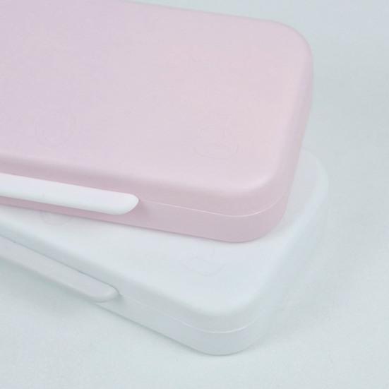 Wear-resistant Pencil Case Smooth Edge PP Large Capacity Portable Pen Box for School