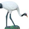 Садовая статуя, фигурка животного, журавль, скульптуры для двора, художественное ремесло, новинка, миниатюрные статуи птиц для