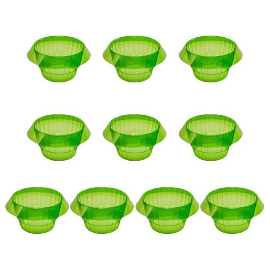 10/15/20 шт. садовые колпаки-кашпо ошейники от слизней, устойчивые к атмосферным воздействиям многоразовые защитные чехлы для растений в виде улиток